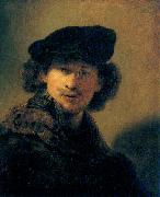 Rembrandt Peale Self portrait oil painting